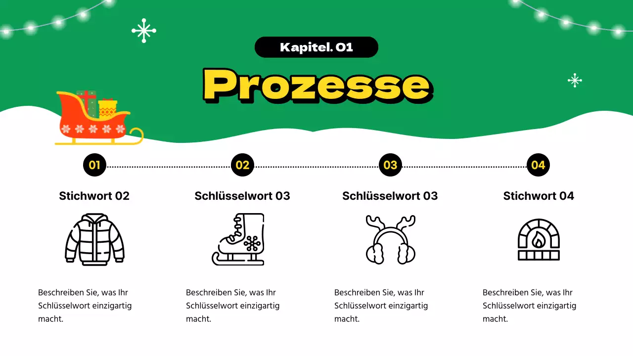 Trendige Schulungsmaterialien für Freiwillige im Winter mit rotem Hintergrund