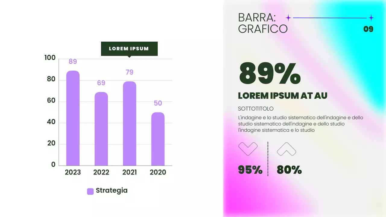 Rapporto di layout multipagina di tendenza rosa e fluorescente