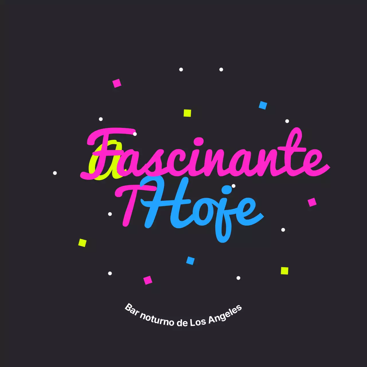 Designs que se destacam com tipografia colorida
