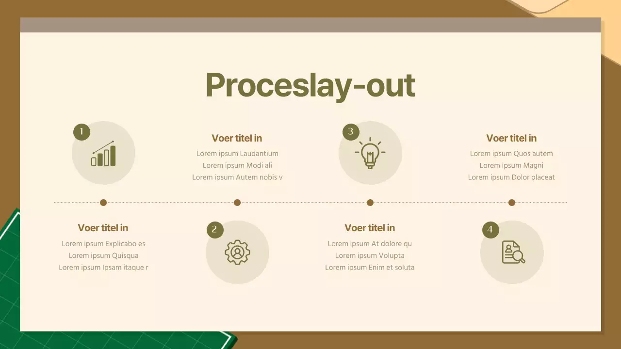 Een gezellige kantoormedewerker in kaki en bruin Business Report