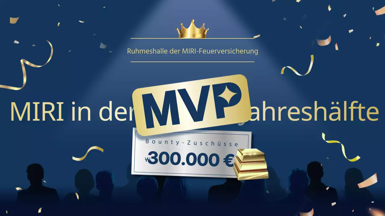 Verleihung des luxuriösen Mitarbeiterpreises in Marine und Gold