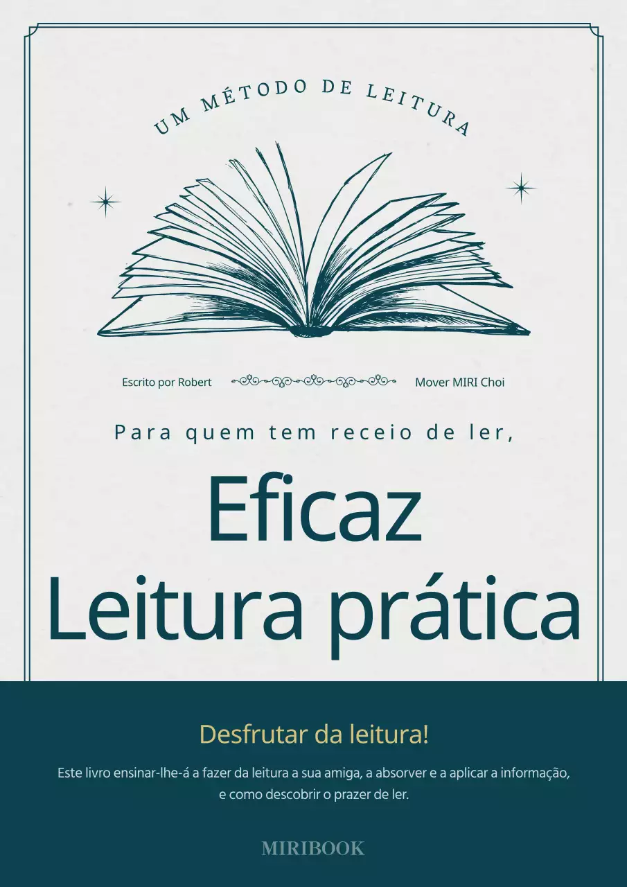 Uma capa vintage de Practical Reading em caqui e cinzento