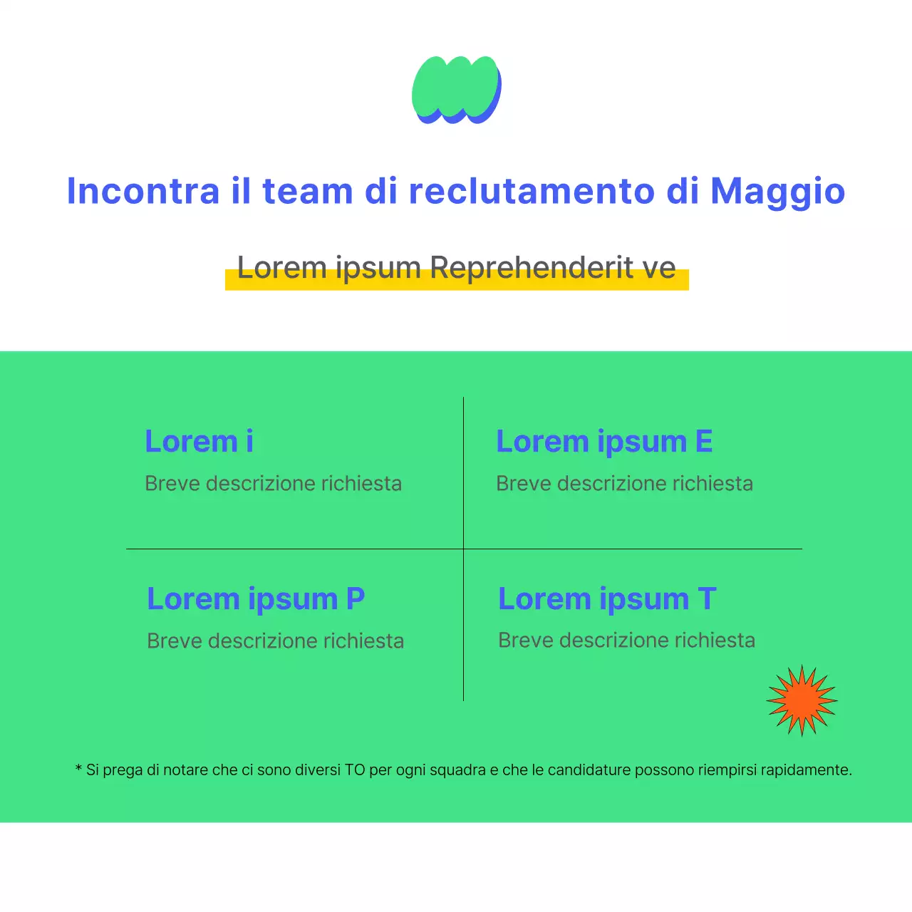 Promuovere la tendenza verde e blu nel reclutamento di club sportivi