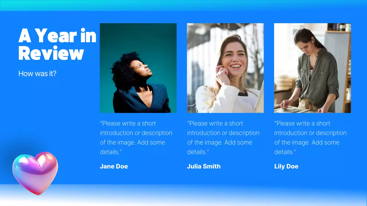 Blue Modern Company Report Document Presentation