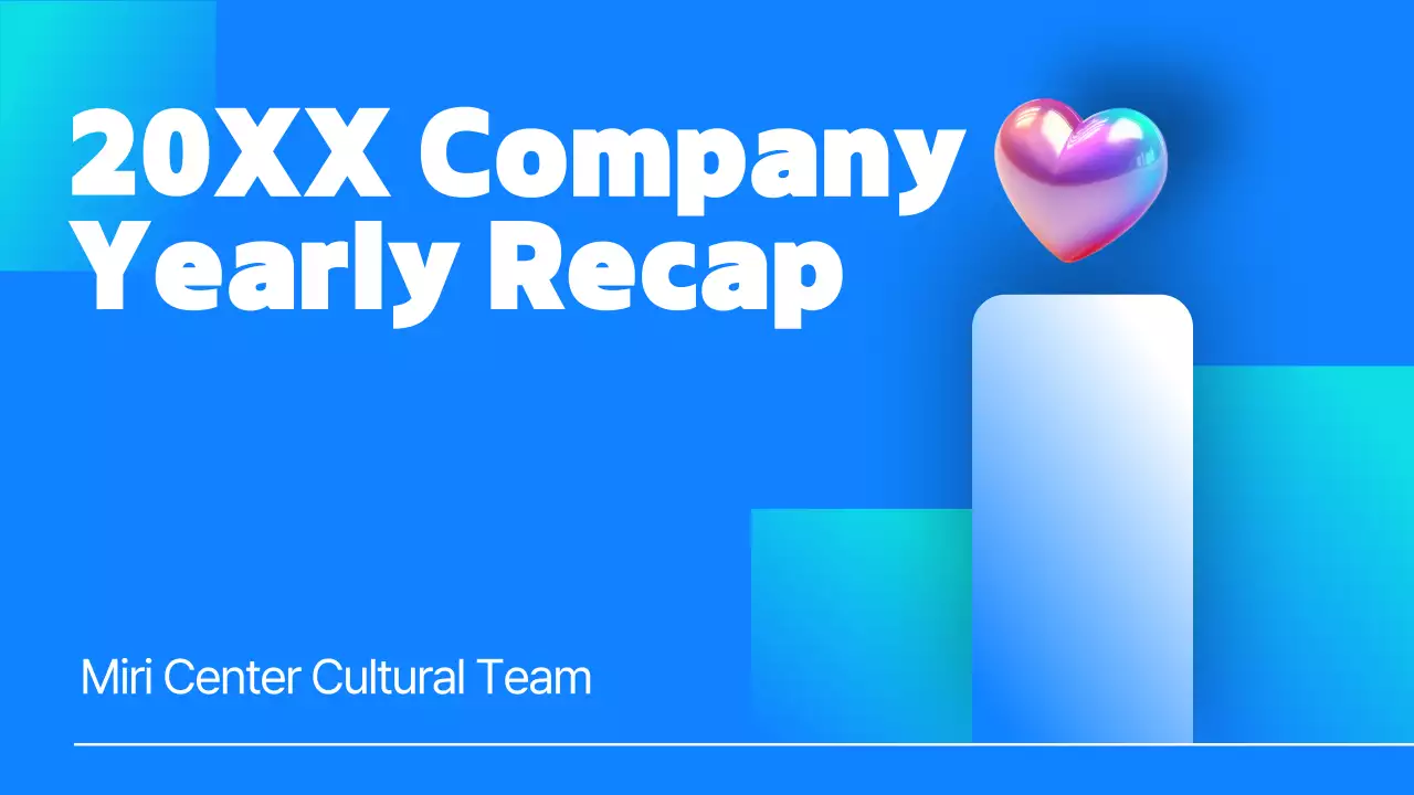 Blue Modern Company Report Document Presentation