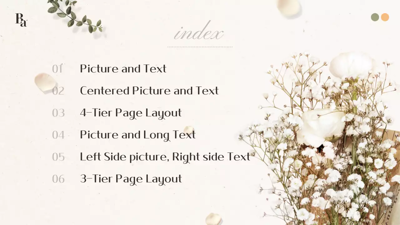 베이지 미니멀 문서 프레젠테이션