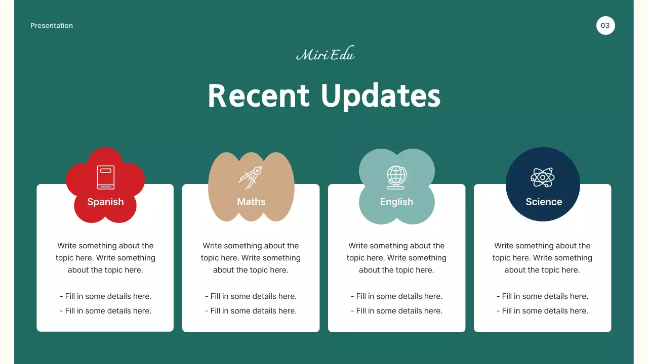 Green Modern Education Guide Presentation