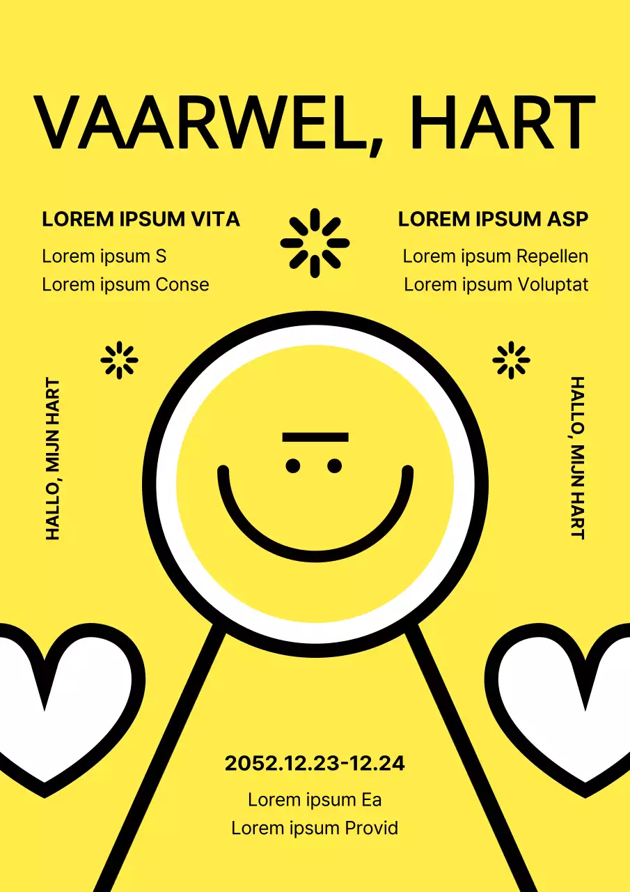 De conferentie Yellow and Black Geometry of Mental Health promoten