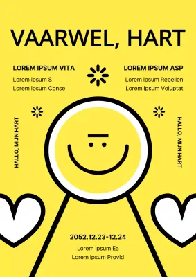 De conferentie Yellow and Black Geometry of Mental Health promoten