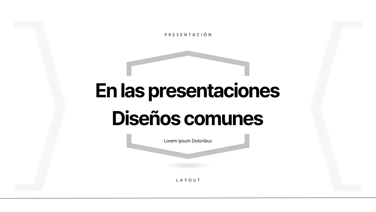 Informe en blanco y negro con un diseño moderno