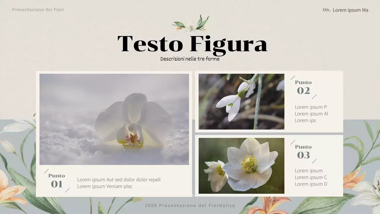 Proposta di fiori invernali vintage in azzurro