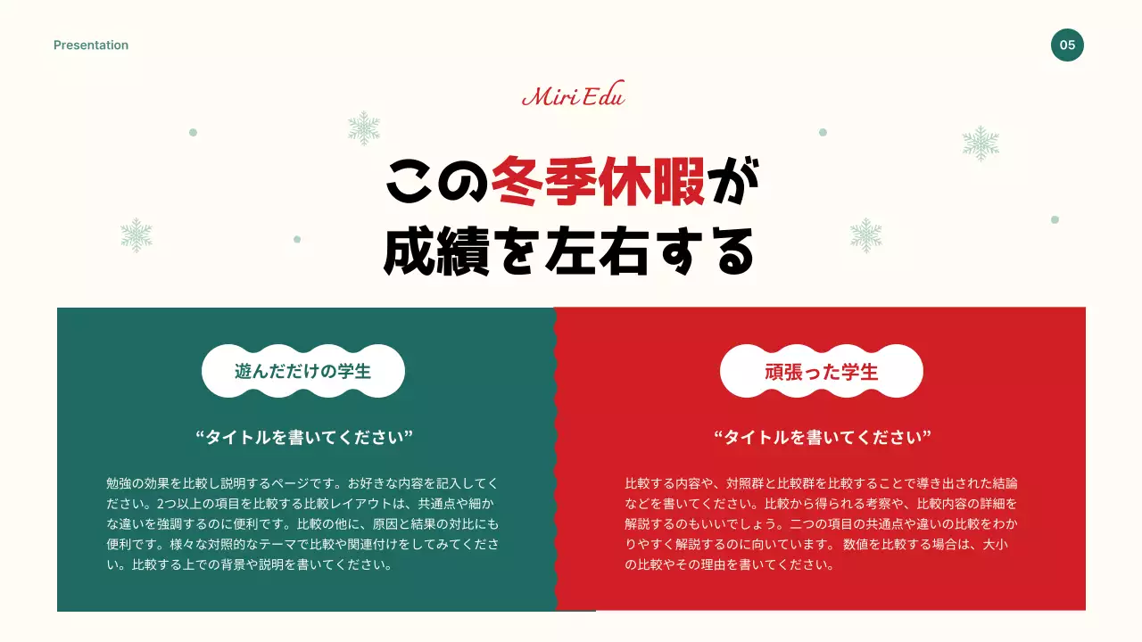 緑 シンプル 教育 資料 プレゼンテーション