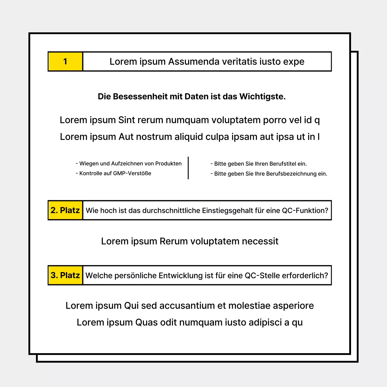 Blue's einfache Tipps für Vorstellungsgespräche für etablierte Mitarbeiter