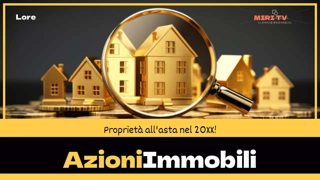Informazioni semplici sulla proprietà in giallo e nero