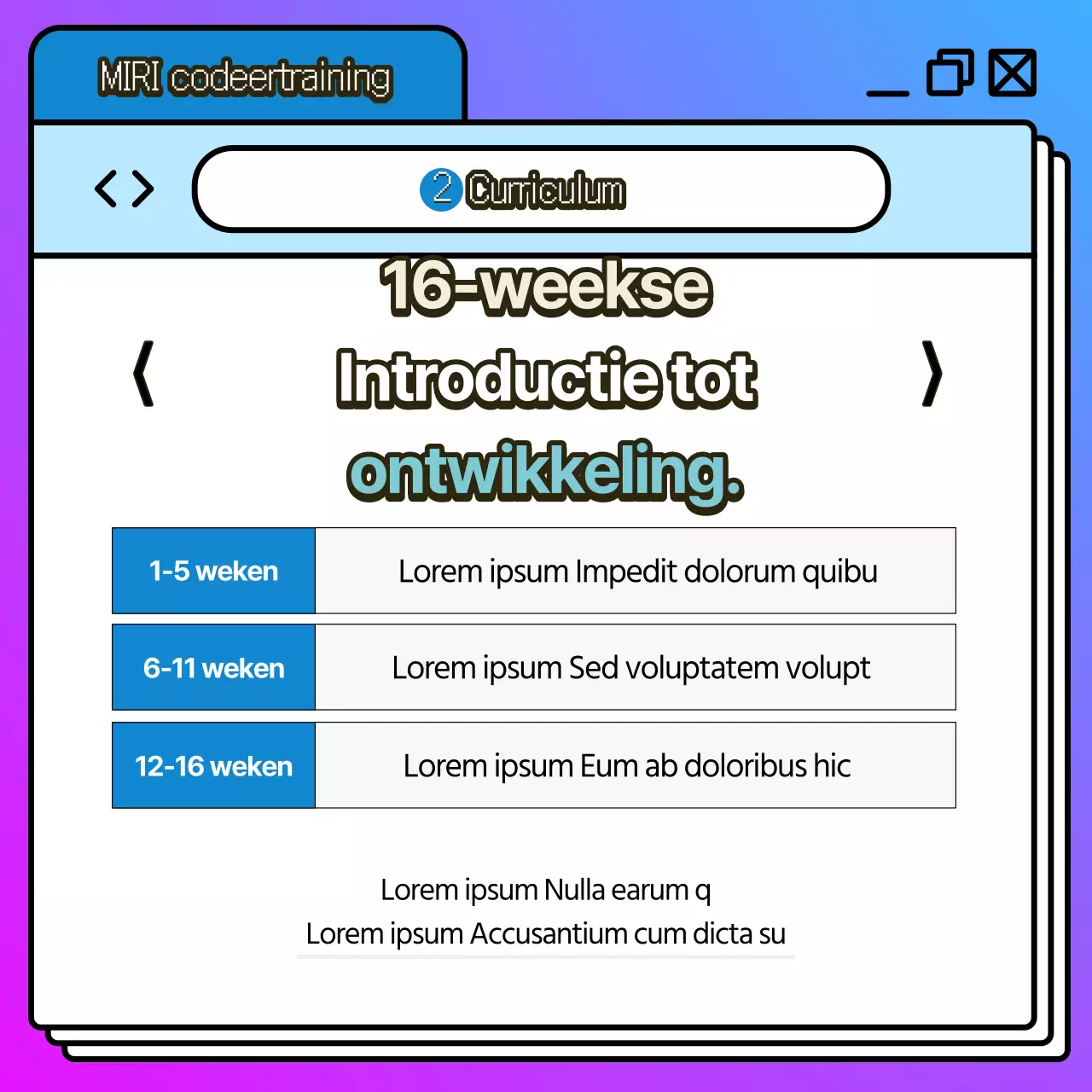 Bevorder kitscherig codeeronderwijs in blauw en paars