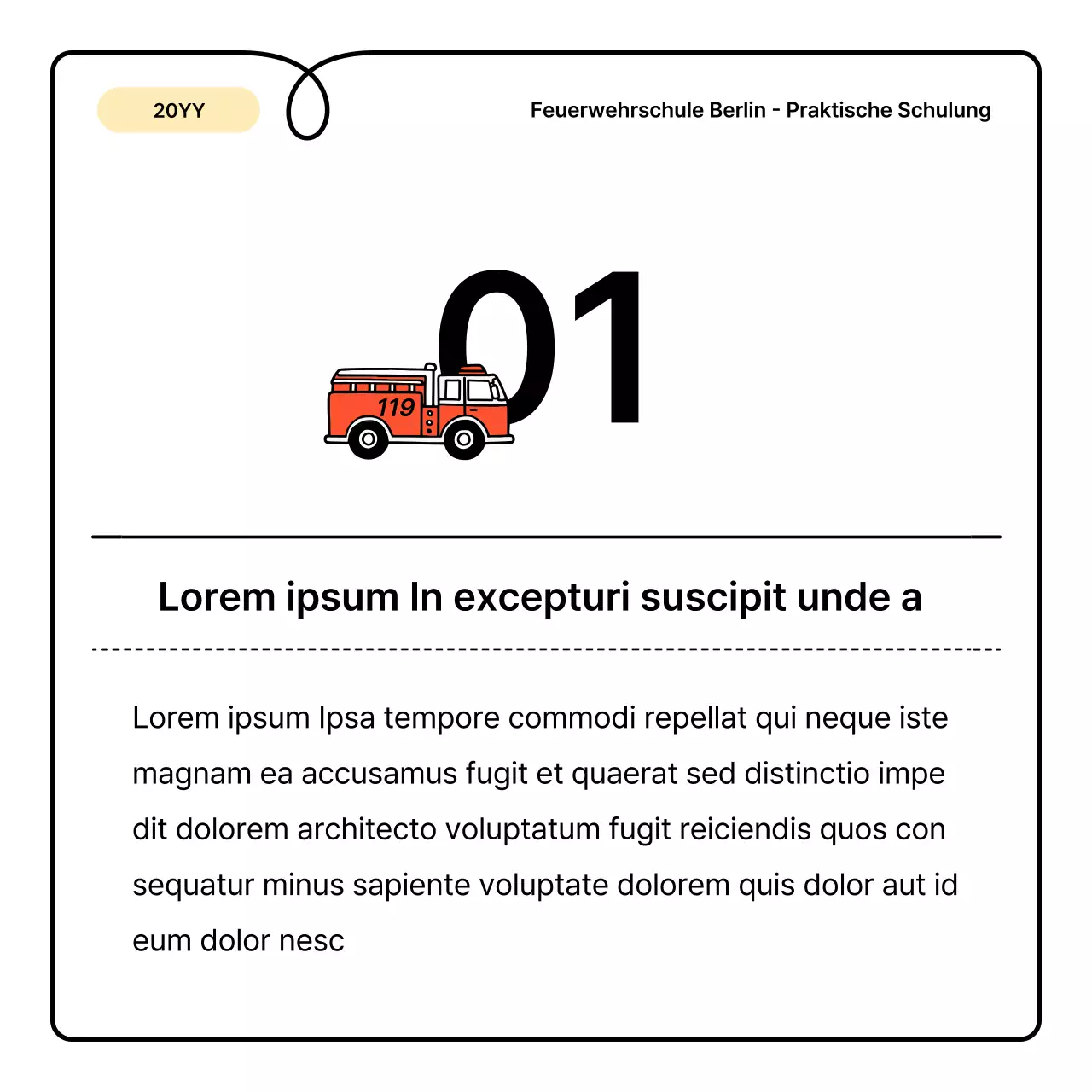 Gelbe und orangefarbene Grundlagen und ein süßes kleines Merkblatt zur Brandschutzerziehung