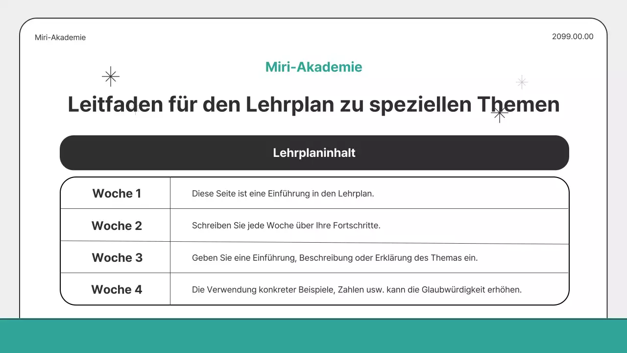 Ein Leitfaden für den Crash-Kurs in Mint und Grau in den Schulferien