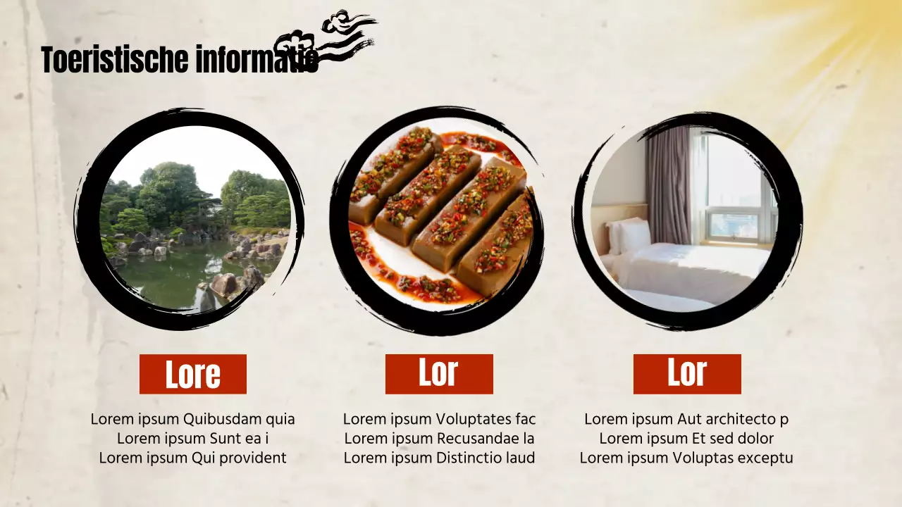 Een gids voor het traditionele rode en beige ginsengfestival