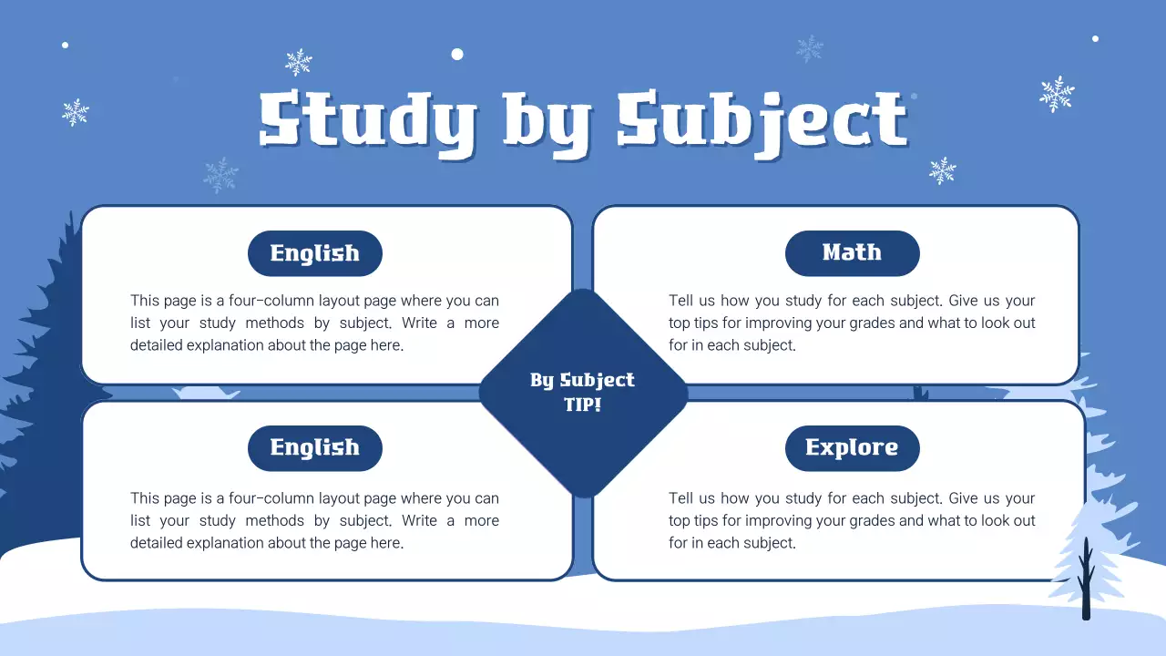 Blue Simple Vacation Guide Presentation