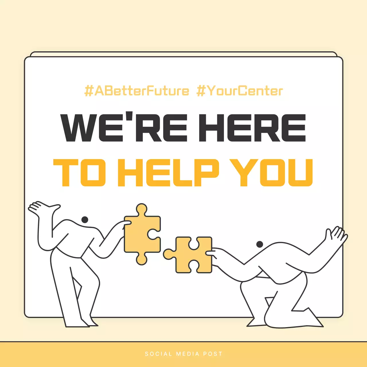 Beige Simple Social Media Newsletter Instagram Carousel