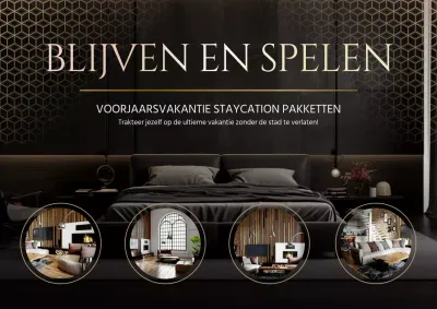 Zwart-Goud Elegant Verblijfspakket Advertentie