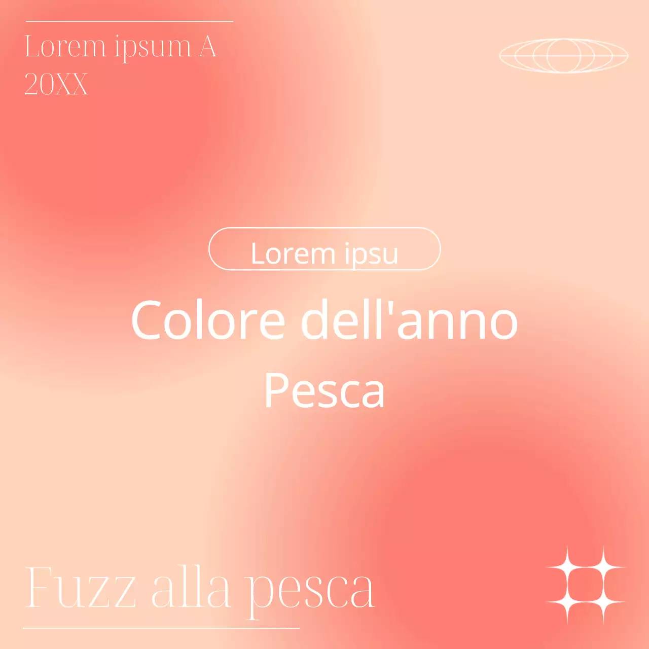 Il rosa è il colore di tendenza dell'anno.