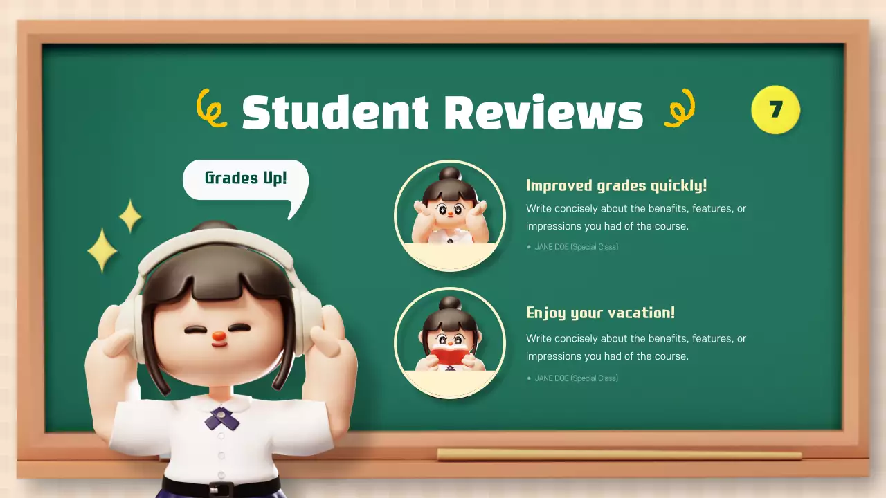 그린 심플 스터디 가이드 프레젠테이션