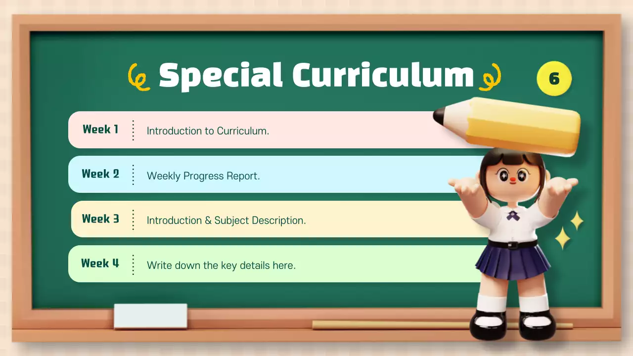 그린 심플 스터디 가이드 프레젠테이션