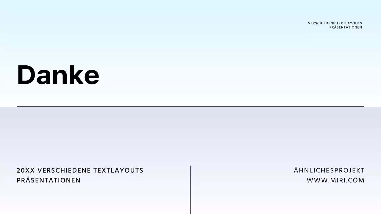 Ein einfacher Geschäftsbericht in Regenbogen und Schwarz