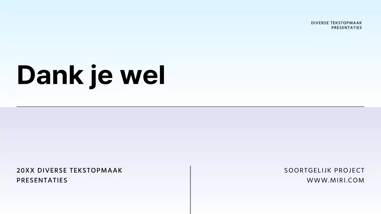 Een eenvoudig zakelijk rapport in regenboog en zwart