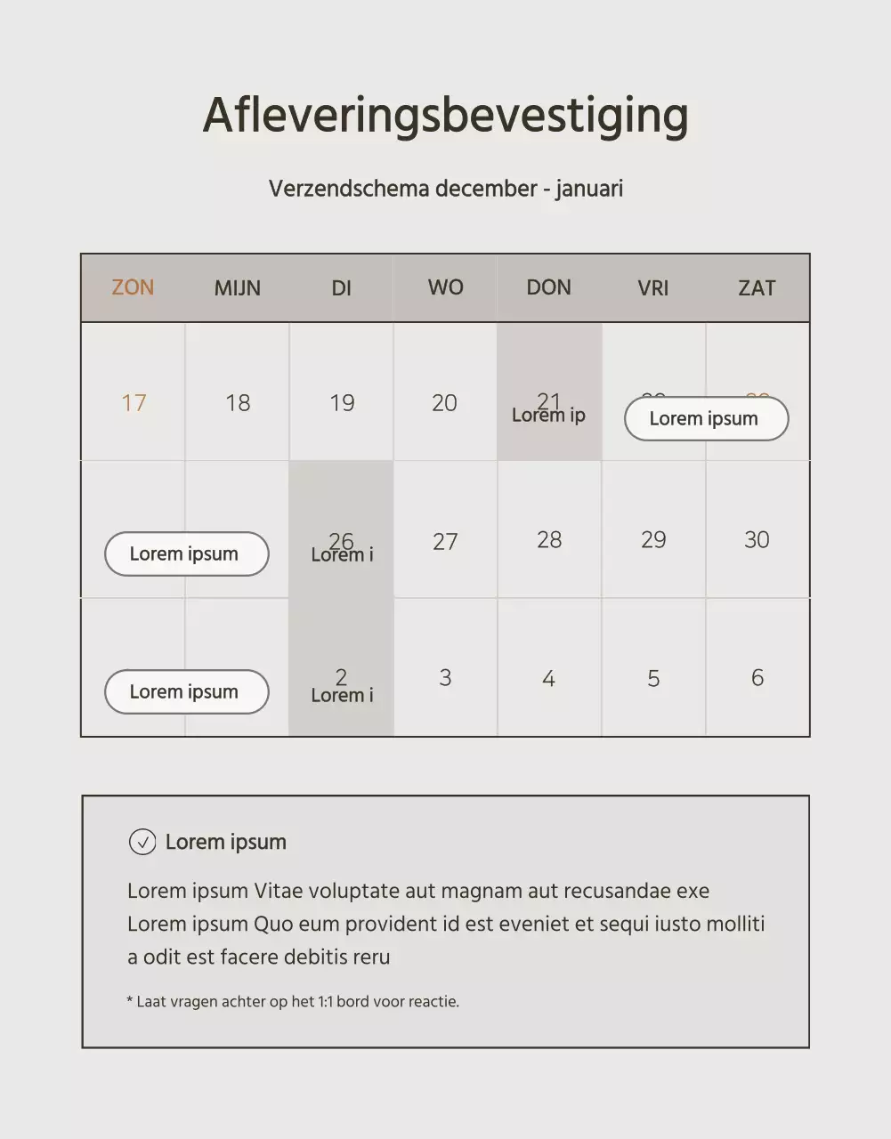 Moderne gebreide winterkleding in beige en bruin