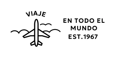 Un concepto sencillo de agencia de viajes con la ilustración de un avión