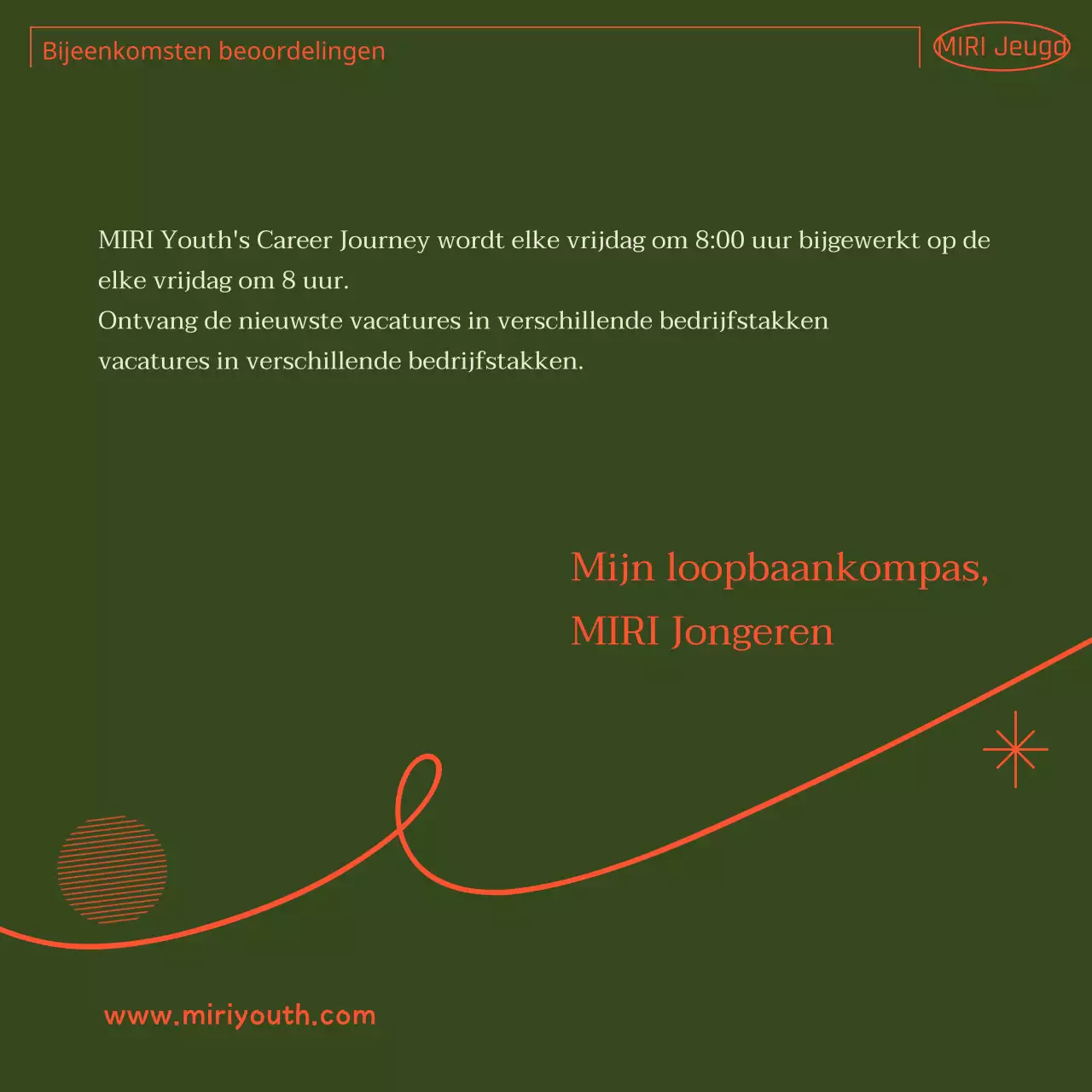 Een eenvoudige groene en oranje gebruikershandleiding voor de gemeenschap