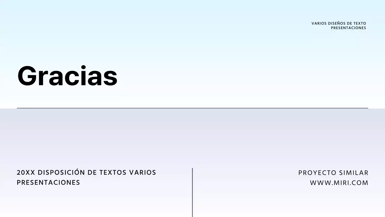 Un sencillo informe empresarial en arco iris y negro