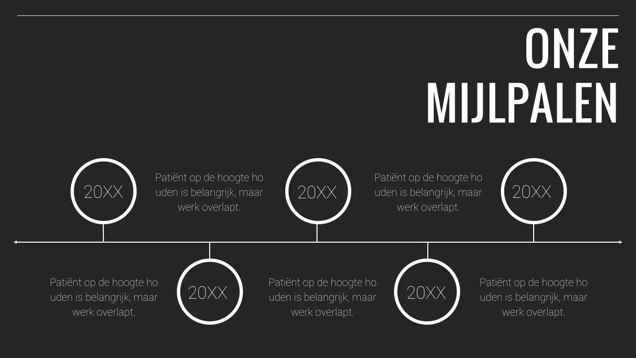 Minimalistisch zwart-wit bedrijfsrapport
