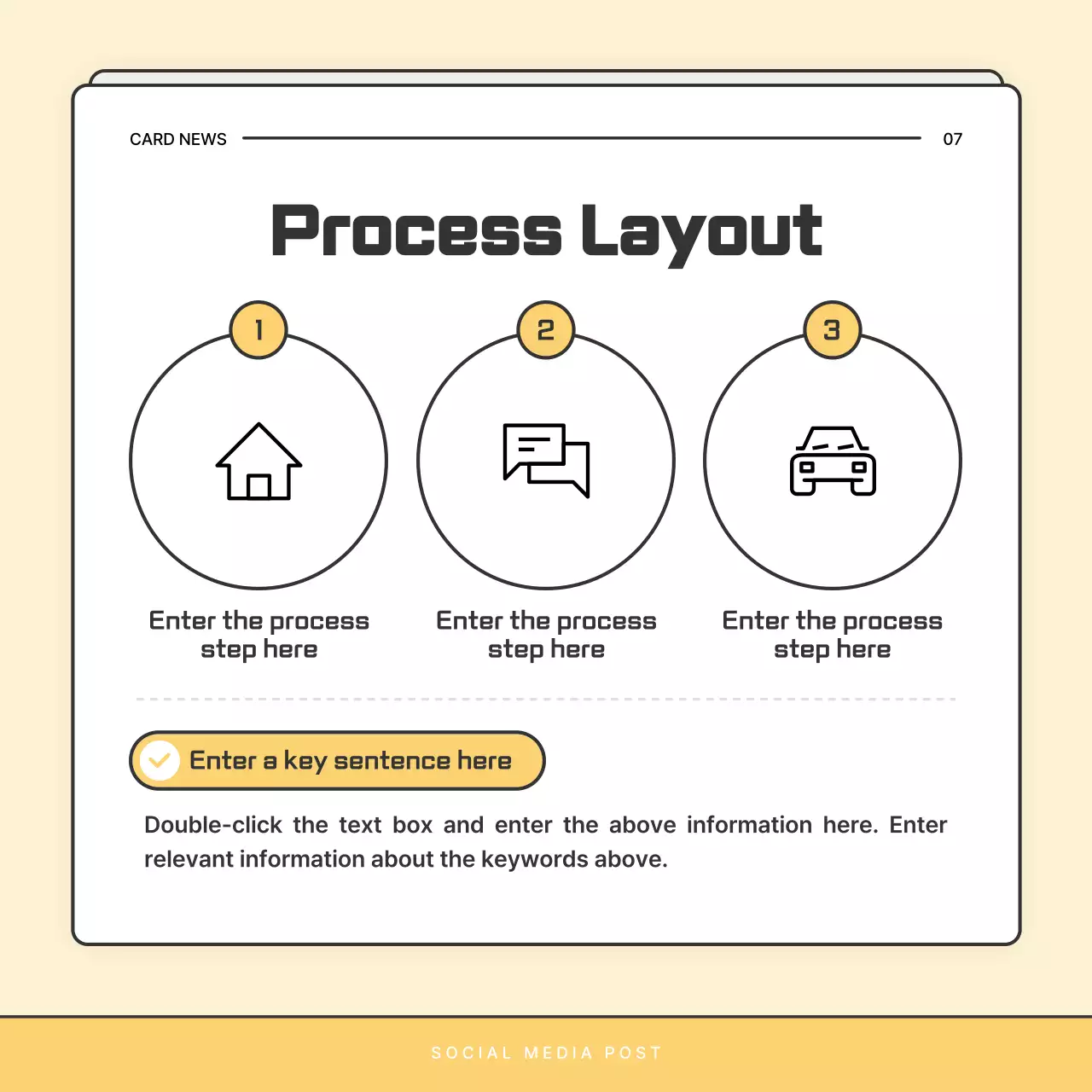 Beige Simple Social Media Newsletter Instagram Carousel