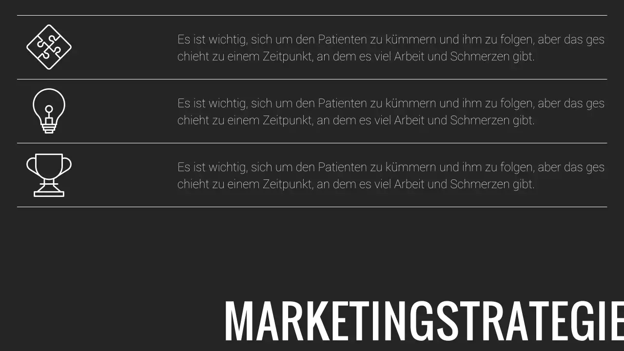 Schwarzer und weißer Minimal-Geschäftsbericht