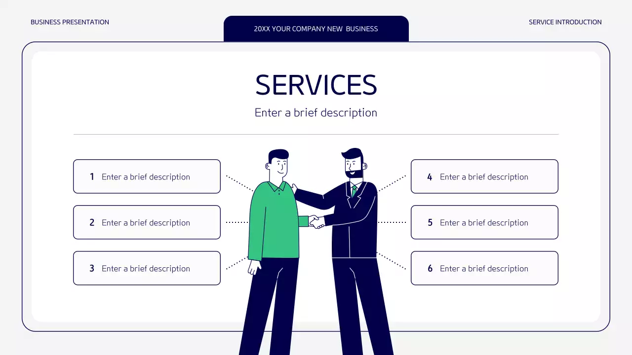 Apresentação do Guia de Serviços Modernos Brancos