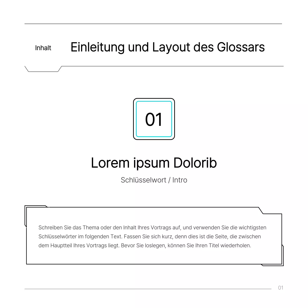 Hellblaues einfaches technisches Schaltungskonzept Bericht
