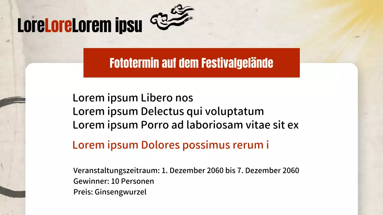 Ein Leitfaden für das traditionelle Fest des roten und beigen Ginsengs