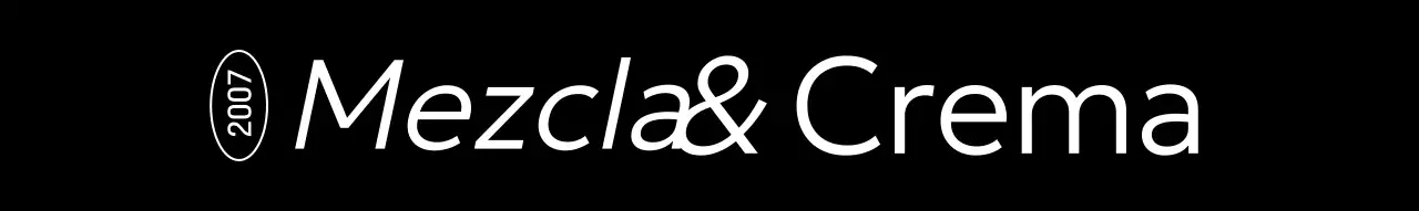 Bebidas y café modernos en blanco y negro