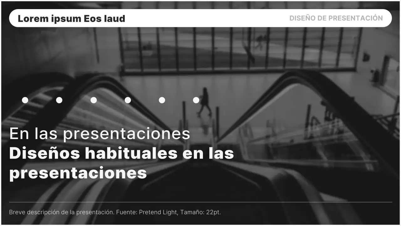 Un sencillo informe en azul y negro