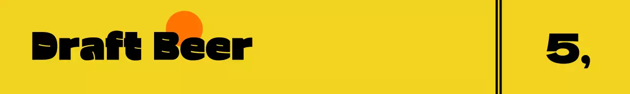 Deskripsi makanan dengan karakter bir yang lucu