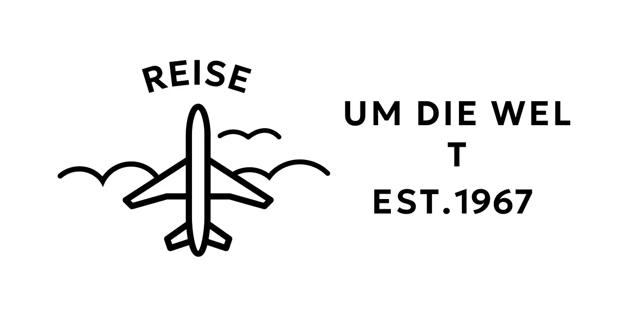 Ein einfaches Konzept Reisebüro mit einem Flugzeug Illustration