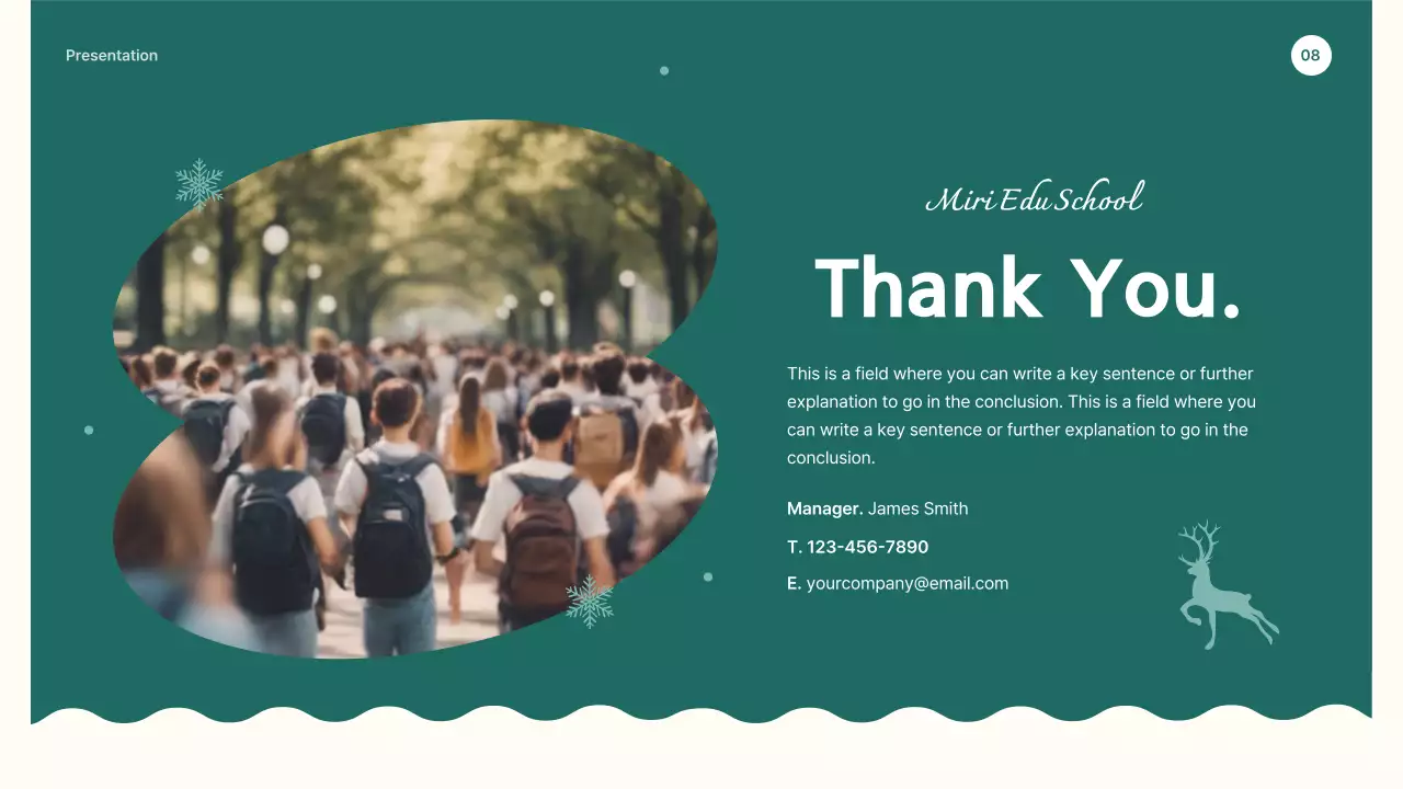 Green Modern Education Guide Presentation