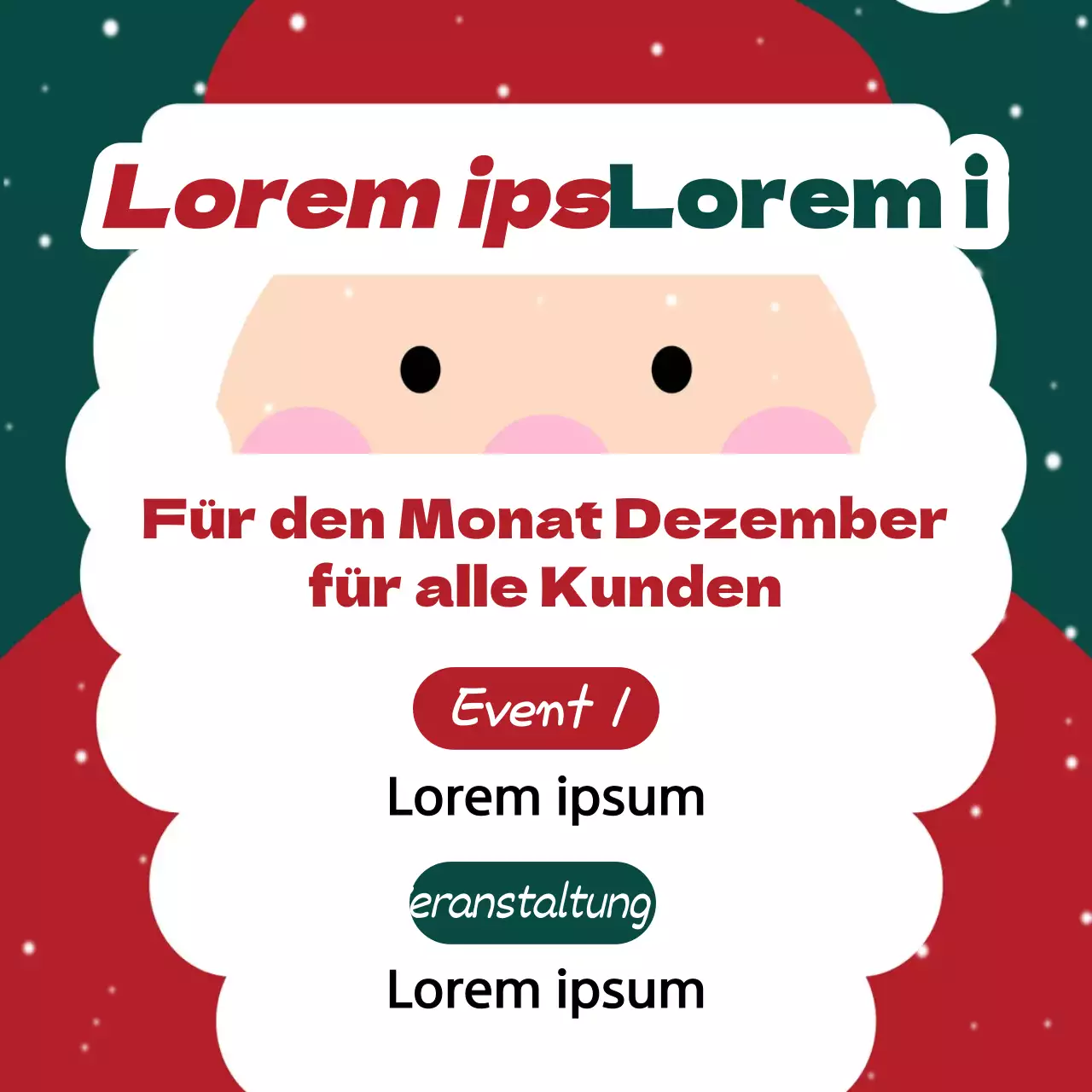 Förderung in Grün und Rot