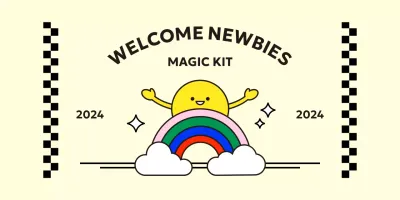 Design a Year in the Rainbow wording design