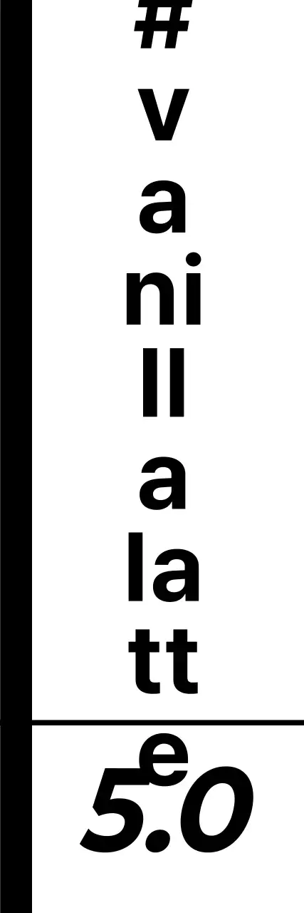 Bebidas y café modernos en blanco y negro