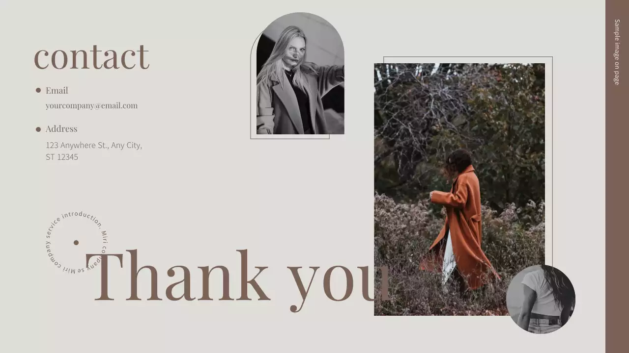 Beige Modern Fashion Proposal Presentation