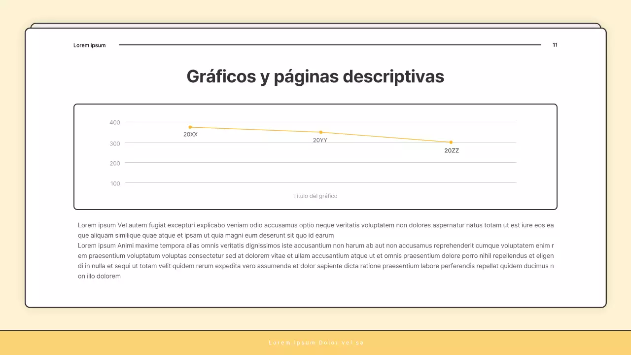 Un correo básico amarillo y blanco de la oficina de bienestar social